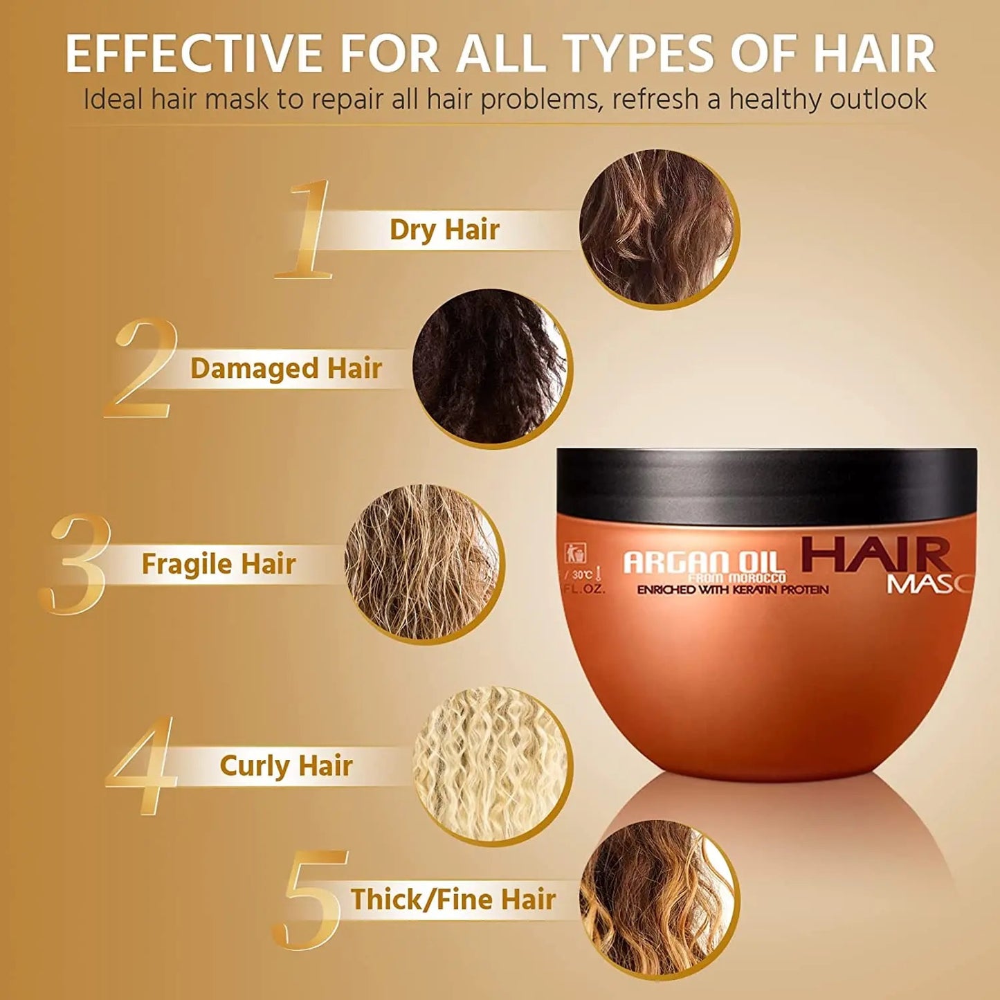 Hair Masque Argan Oil