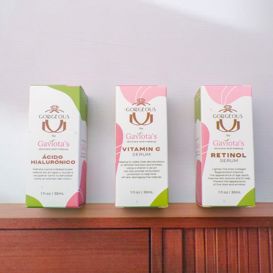 Gift Box 3 Serums - Gorgeous by Gaviota´s