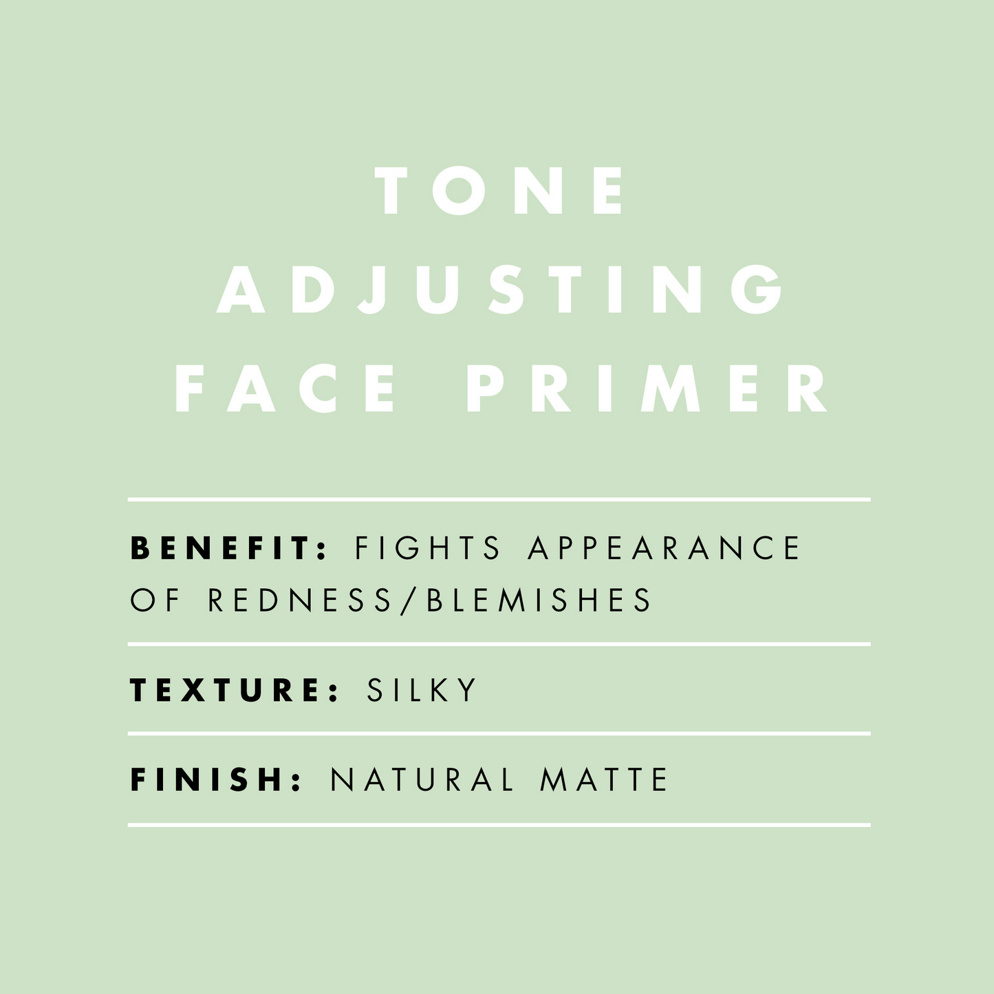 Tone adjusting Face primer - Small