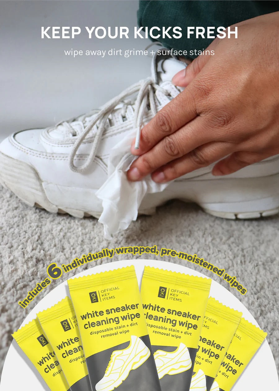 White Sneaker Cleaning Wipes