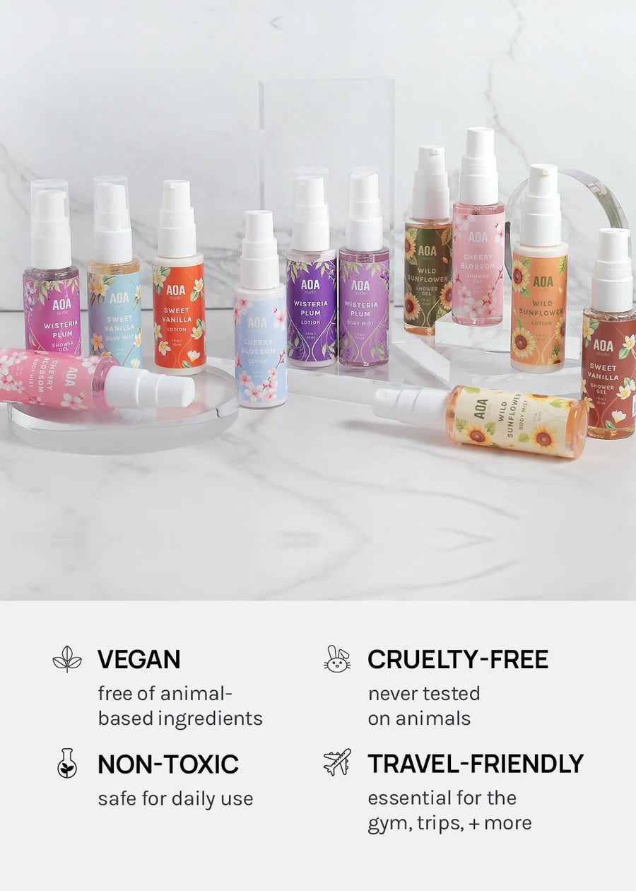 Lotion, Shower Gel & Body Mist - Cherry Blossom