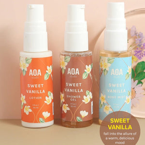 Lotion, Shower Gel & Body Mist - Sweet Vanilla