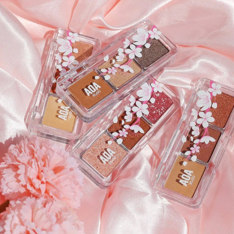 Cherry Blossom 3-Color Eyeshadow Palettes